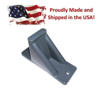 JSP MANUFACTURING® Dark Grey Plastic Roof Mini Snow Ice Guard-1 Pack Prevent Sliding Snow