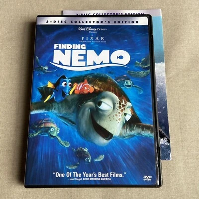 Walt Disney Pixar: Finding Nemo (1) (DVD 2003 2-Disc Collector's + Guide) WS -FS - Image 1 of 4