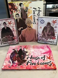 DVD Anime Notsumi Ono Deluxe Edition House of Five Leaves Complete Series - Picture 1 of 9