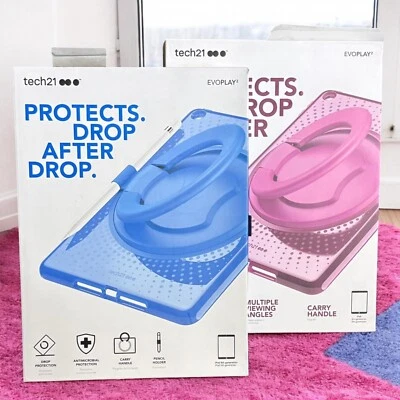 Genuine Tech21 iPad (6th & 5th) Generation 9.7" Case Kids Shockproof Stand Cover - Image 1 of 4