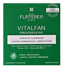 Rene Furterer vitalfan progressive anti-hair Loss 30 Capsules - 1 month supply