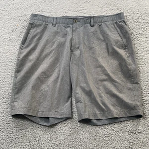 Under Armour Golf Shorts Mens 40 Stretch Vented Chino Outdoor Logo Heatgear - Picture 1 of 13