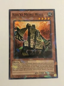 Yugioh card 1st Edition BP03-EN081 Koa'ki Meiru Wall Near Mint  - Picture 1 of 2