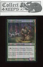 MTG Magic the Gathering Dark Ascension Foil: Deranged Outcast (Nrmt 112/158)