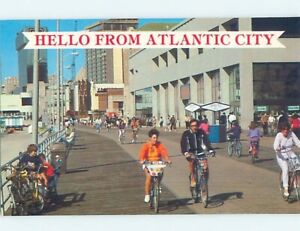 Pre-1980 GREETINGS FROM POSTCARD Atlantic City New Jersey NJ ho5629@