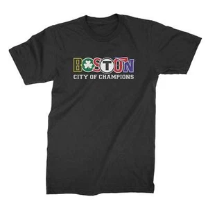 Boston City of Champions Shirt Boston Sports T Shirt - Picture 1 of 6