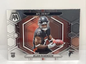 2023 Panini Mosaic Bijan Robinson Rookie Card #ND-9 NFL Debut - Atlanta Falcons - Picture 1 of 2