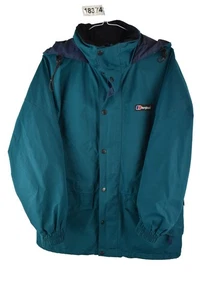 BERGHAUS Blue Windbreaker Jacket size Uk 10 Womens Mountain Rain Casual Outdoors - Picture 1 of 9