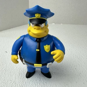 2000 The Simpsons Series 2 World of Springfield Chief Wiggum Interaktive Figur - Bild 1 von 4