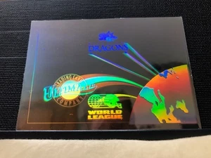 1992 Ultimate Trading Co World Football League-Barcelona Dragons Color Holofoil - Picture 1 of 13