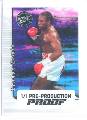 2024 Leaf Pre Production Proof (1/1) Lennox Lewis - Image 1 of 2
