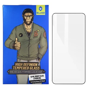 Verre trempé pour Samsung Galaxy S22 Dureté 9H Blueo - Transparent Contour noir - Photo 1 sur 6