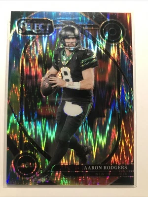 Aaron Rodgers 2024 Select #231 CLUB LEVEL TIE-DYE PRIZM SSP ESTUCHE ¡¡ÉXITO!! JETS /25 Foto 1 de 2