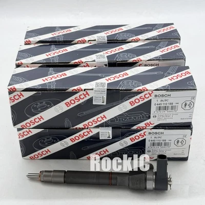 Inyectores de combustible 6 piezas 0445110190 0445110189 6110701687 para Mercedes Benz Sprinter Foto 1 de 4