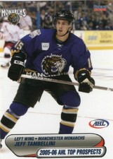 Jeff Tambellini 2005-06 AHL Top Prospects Manchester Monarchs