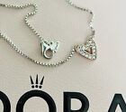 3m Old Pandora Freehand Heart Yours Forever Necklace