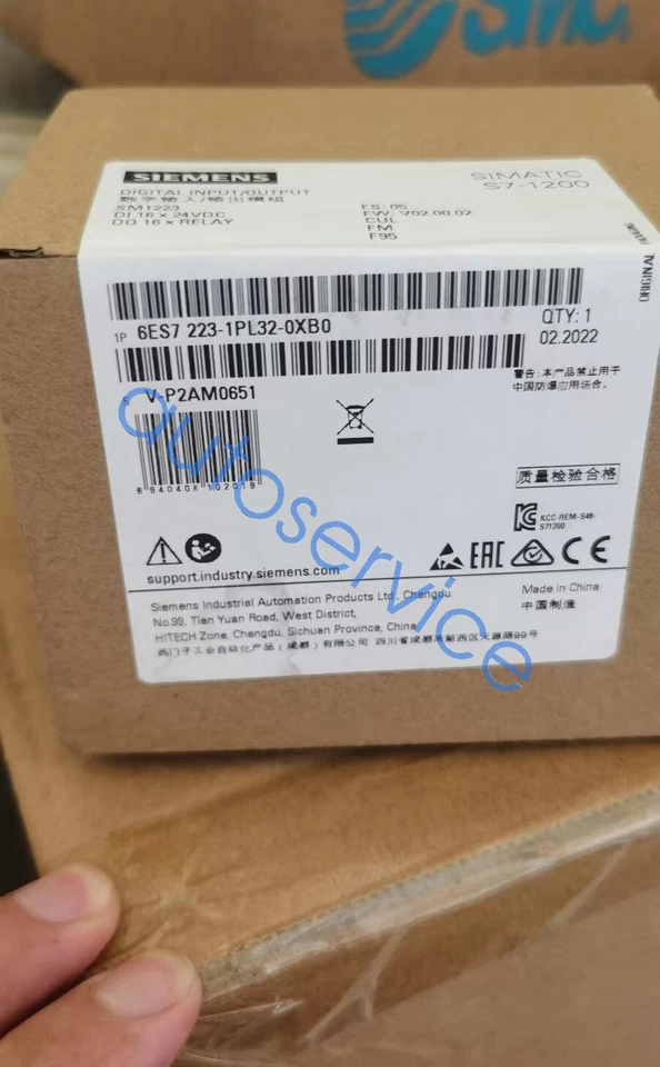 New Siemens S7-1200 PLC  expansion module 6ES7223-1PL32-0XB0 6ES7 223-1PL32-0XB0 - Image 1 of 1