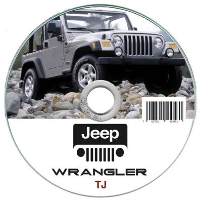 Jeep Wrangler TJ (model year 2004) manuale officina su cd - Repair manual on cd - Immagine 1 di 4