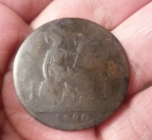 1890 Penny - Victoria - Picture 1 of 2
