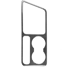 For Dodge Challenger 2008-14 Carbon Fiber Interior Center Cupholder Cover Trim - Picture 1 of 7