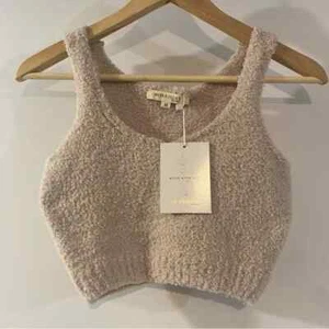 NWT Morrisday the Label Beige Kimmy Robe Top Size M - Picture 1 of 8