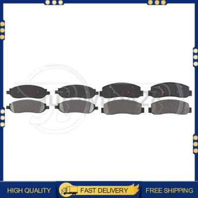 Juego de 2 juegos de pastillas de freno delanteras traseras para Ford F-250 Super Duty 2005 2006 2007 Foto 1 de 4