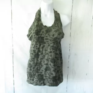 Athleta Floral Camo Tank Top XS X Small Camouflage Workout Yoga - Picture 1 of 7