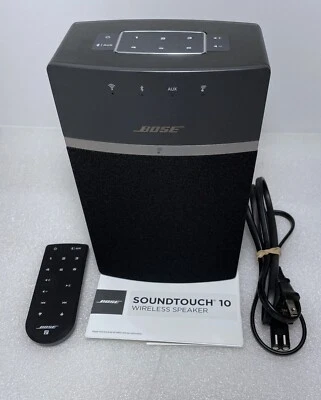 BOSE SoundTouch 10 *COME NUOVO* altoparlante wireless modello 416776 nero - Immagine 1 di 4