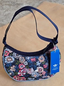 Adidas Originals Liberty London Shoulder Bags Kids Dark Blue Multicolor - Picture 1 of 12
