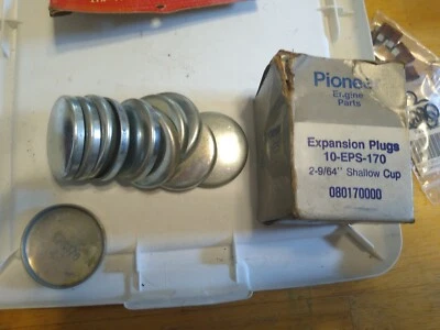 Pioneer 10-EPS-170, 2-9/64" Steel Shallow Engine Freeze Plugs, SOLD EACH PLUG! - Image 1 of 3