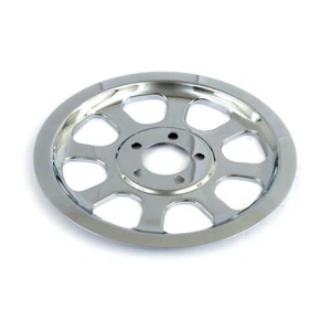 CUBIERTA POLEA HARLEY DYNA cromada FXSTD Softail 00-06 SOFTAIL 70T correa - Imagen 1 de 1