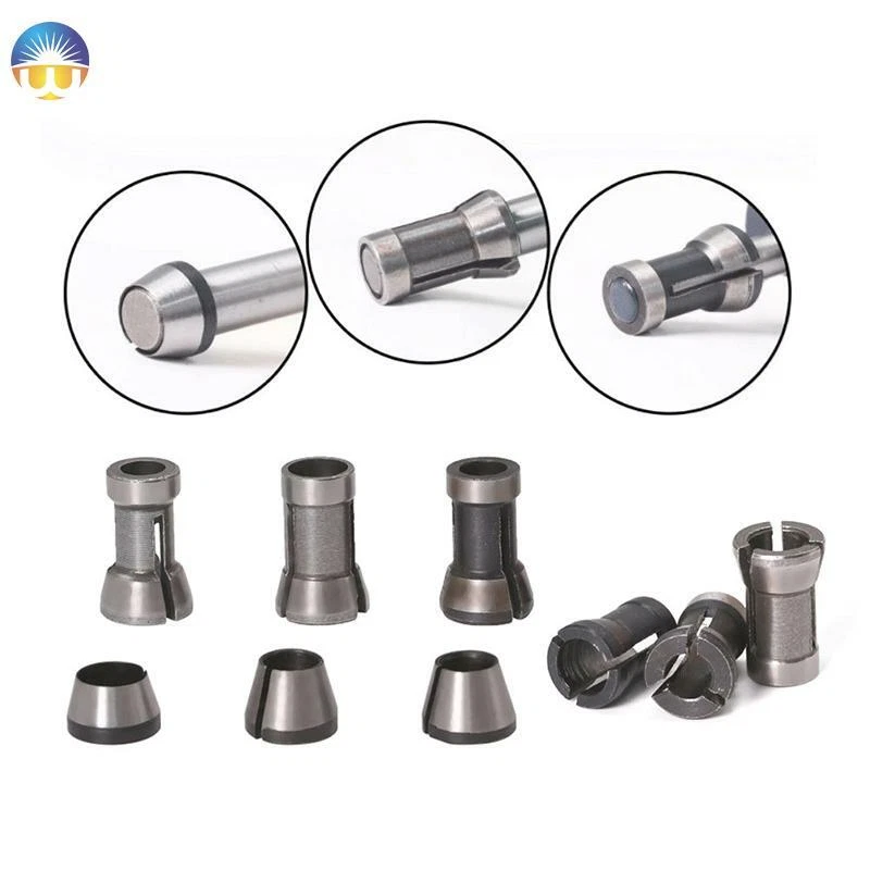 Collet Chuck Adapter Engraving Trimming Router BIt Milling AB-6/AB-8/AE-1/4 - Image 1 of 4