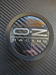 1x 76.5mm Genuine OZ Racing Wheel Centre Caps Hub Cover Carbon Acrylic M623