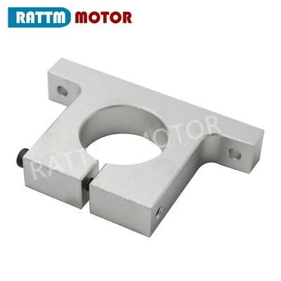 RATTM MOTOR 43mm Spindle Motor Mount Aluminium Bracket Neck Clamp Holder for CNC Router