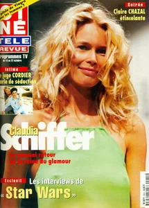 CINE REVUE CLAUDIA SCHIFFER_MYLENE DEMONGEOT_STAR WARS_CLAIRE BLOOM 1999 ©TBC - Imagen 1 de 1