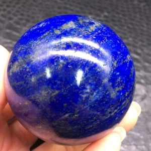 Nature Lapis Lazuli Quartz Magic Sphere Ball Healing Decorate+Stand Rock 1Pc - Picture 1 of 24