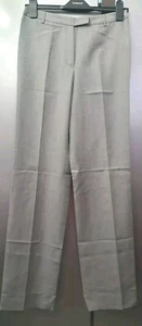 Pantalones de vestir Victor Victoria grises inteligentes IT42 EU40 UK12 mezcla de lana para mujer - Imagen 1 de 14