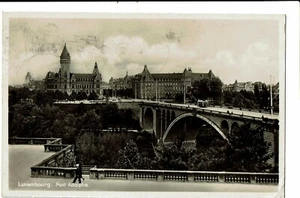 CPA-Carte postale- Luxembourg- Pont Adolphe - 1933 - VM1498 - Picture 1 of 2