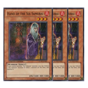 x3 Hand of the Six Samurai - STOR-ENSE2 - Súper Raro - Edición Limitada - Imagen 1 de 1