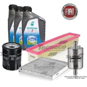 Inspektionskit Fiat Grande Punto Evo 1.4 LPG 57 KW 77 PS Ölfilter 5W40 Gas - Bild 1 von 3