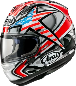 Casco ARAI Corsair-X Hayden Laguna rojo/blanco/azul PUNTO ECE - Imagen 1 de 2