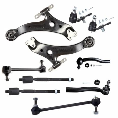 10pcs Lower Control Arms Ball Joint Sway Bar For 02-12 Lexus ES300 Toyota Avalon - Image 1 of 4