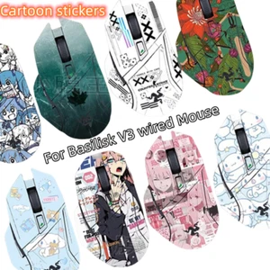 Mouse stickers cartoon Frosted For Razer Basilisk v3 wired Gaming Mouse - Picture 1 of 47