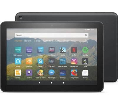 Fire HD 8 Tablet, 32 GB, Black—with Ads Previous Generation 7th - Image 1 of 4