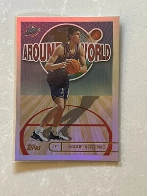 2002-03 Topps Andrei Kirilenko Around the World #AW8 MAIL IN REDEMPTION RARE - Image 1 of 2