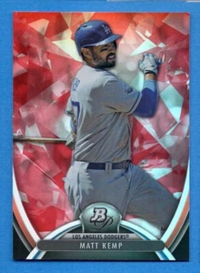 Bowman Platinum Ruby #20 2013 Matt Kemp Dodgers - Imagen 1 de 1