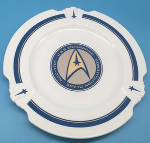 Pfaltzgraff Star Trek Plate“ The Captains Service” Limited Edition No. 821/5000 - Picture 1 of 4