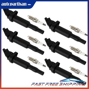 6x Ignition Coil &Spark Plug for BMW 125i 128i 320i 328i 335i 528i 740i X3 X5 Z4 - Picture 1 of 12