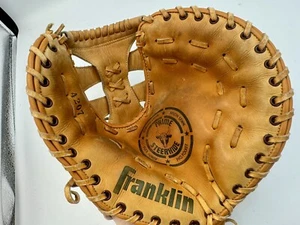 Franklin VTG Baseball Glove 4207 First Baseman Left Handed 12” Made In Korea - Picture 1 of 8