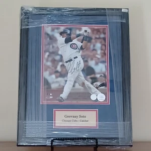 Geovany Soto Autograph Framed 8x10 Chicago Cubs Schwartz Sports MLB - Picture 1 of 6